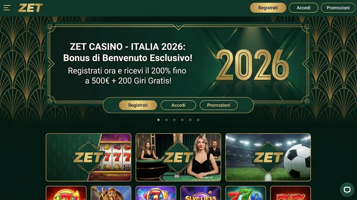 Registrazione con bonus